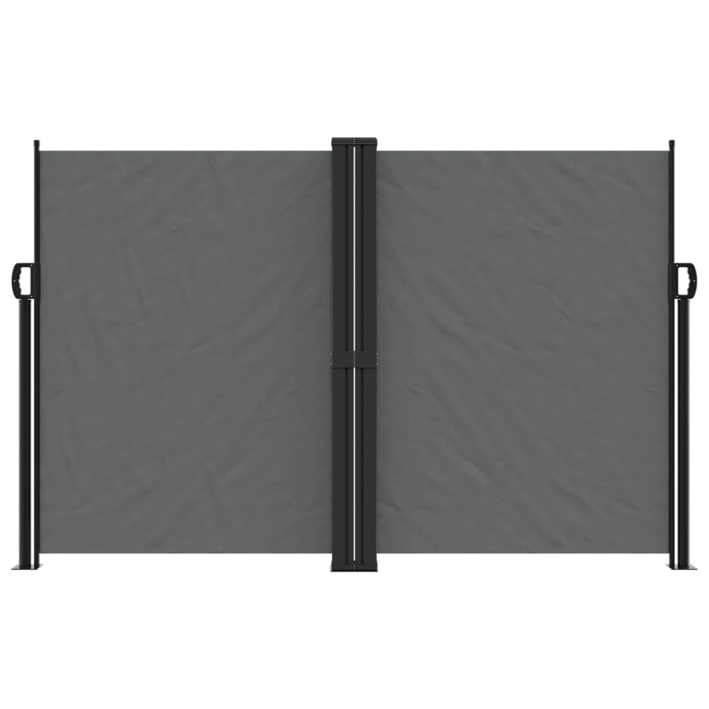 VIDAXL - Windschutzschild 160 x 1000 cm Anthrazit - erhältlich