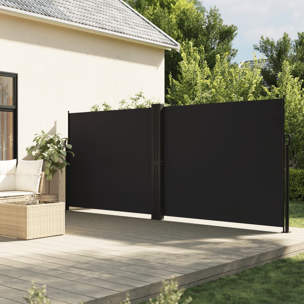 VIDAXL - Windschutzvisier 180x1000 cm, schwarz erhältlich