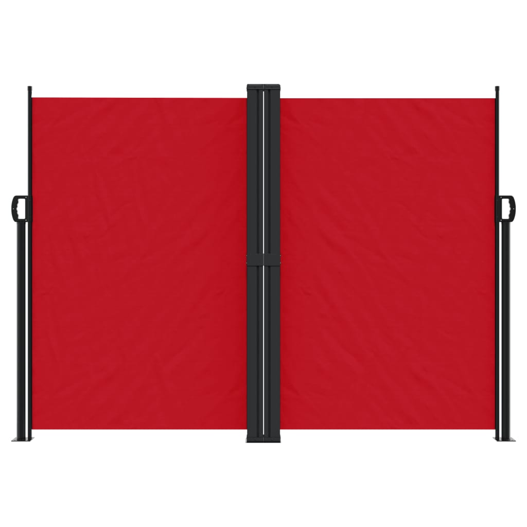 VIDAXL - Windschutzvisier 180x1000 cm rot