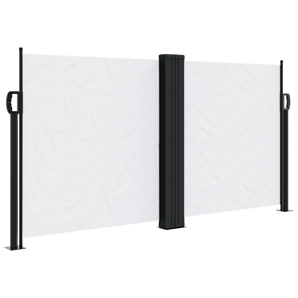 VidaXL Windschutzscheibenschutz ausziehbar 120x1200 cm Weiß