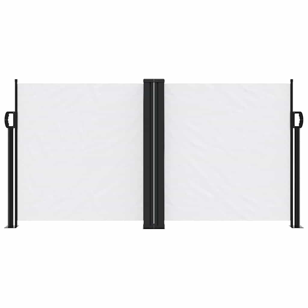 VidaXL Windschutzscheibenschutz ausziehbar 120x1200 cm Weiß
