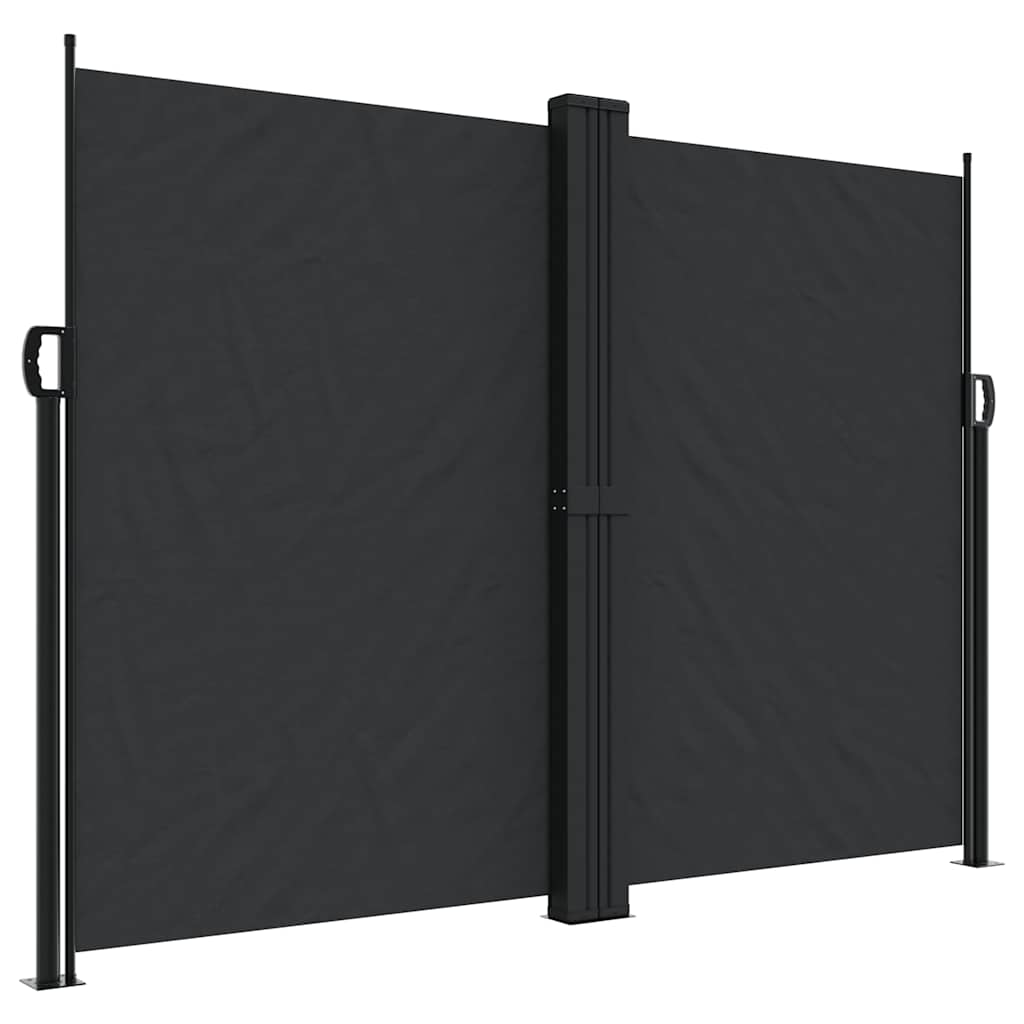 VIDAXL - Windschutzscheibe 180 x 1200 cm schwarz