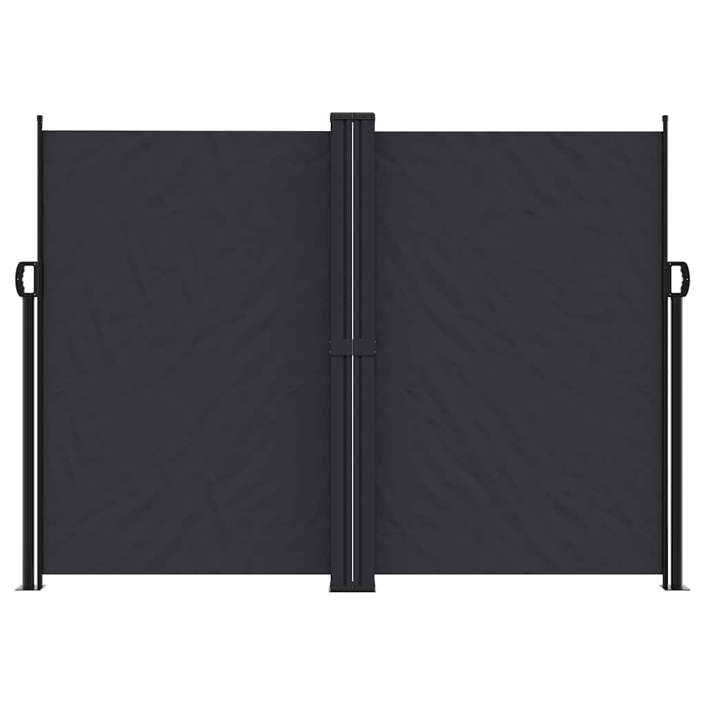 VIDAXL - Windschutzscheibe 180 x 1200 cm schwarz