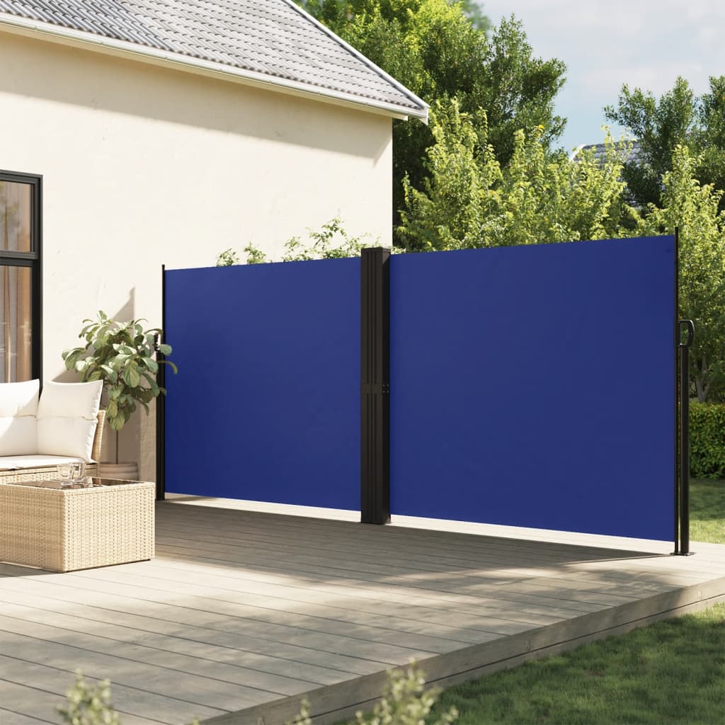 VIDAXL - Windschutzvisier 180 x 1200 cm blau