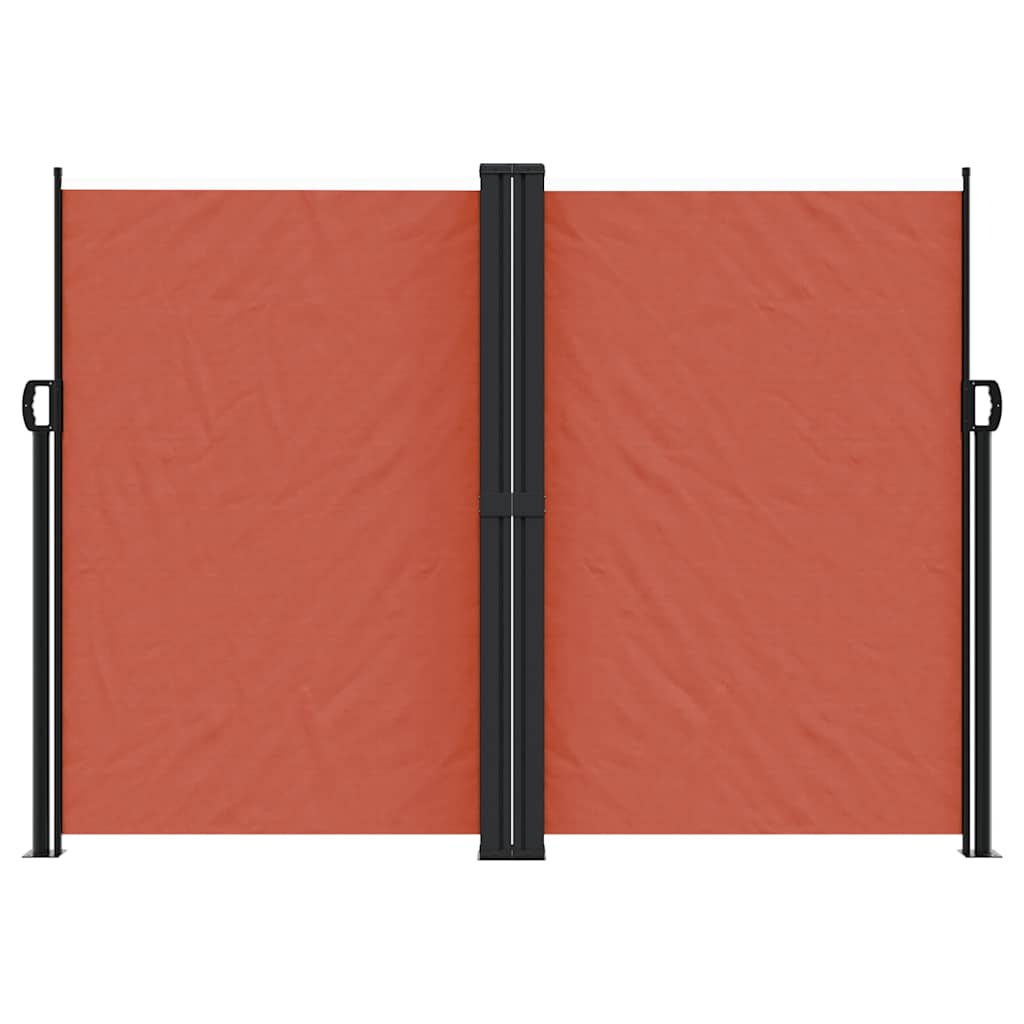 Vidaxl windscherm uittrekbaar 180x1200 cm terracottakleurig