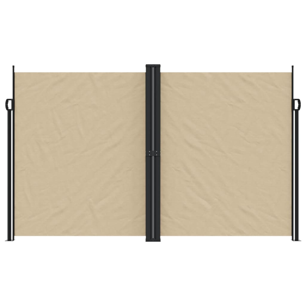 VIDAXL - Windschutzschild 200 x 1200 cm Beige