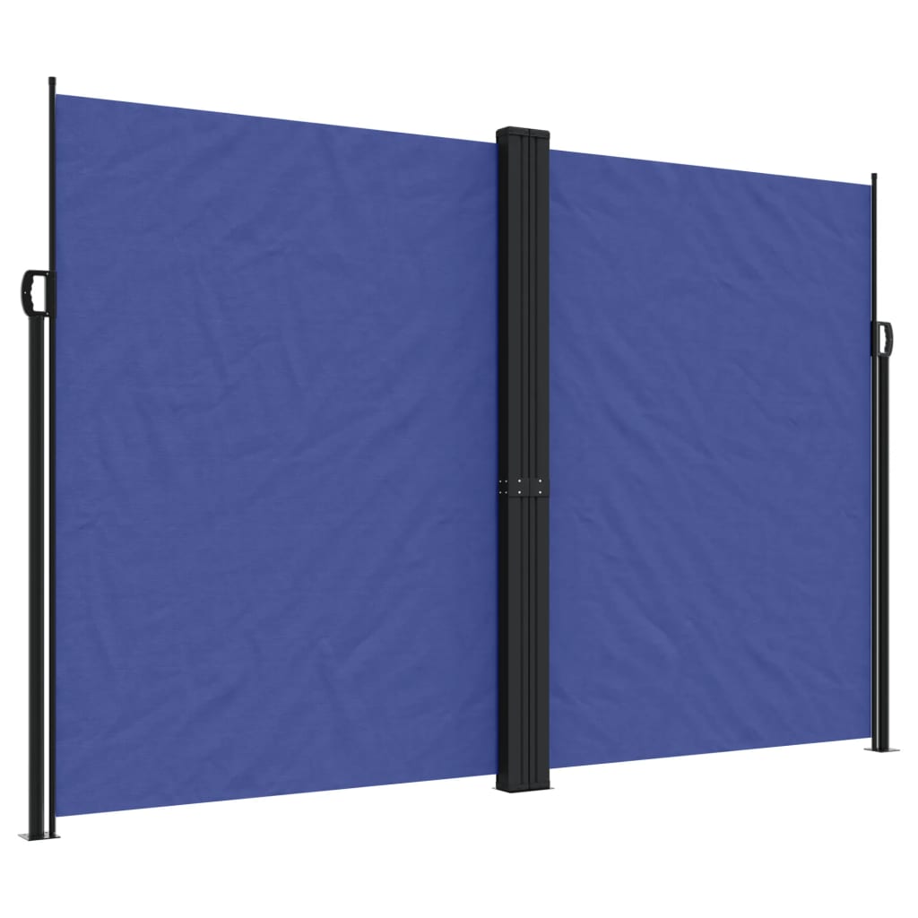 VidaXL Gartenbildschirm ausziehbar 220x1200 cm blau