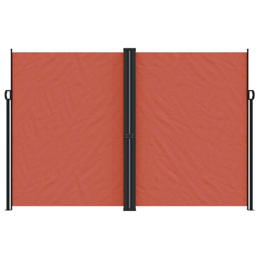 Vidaxl windscherm uittrekbaar 220x1200 cm terracottakleurig