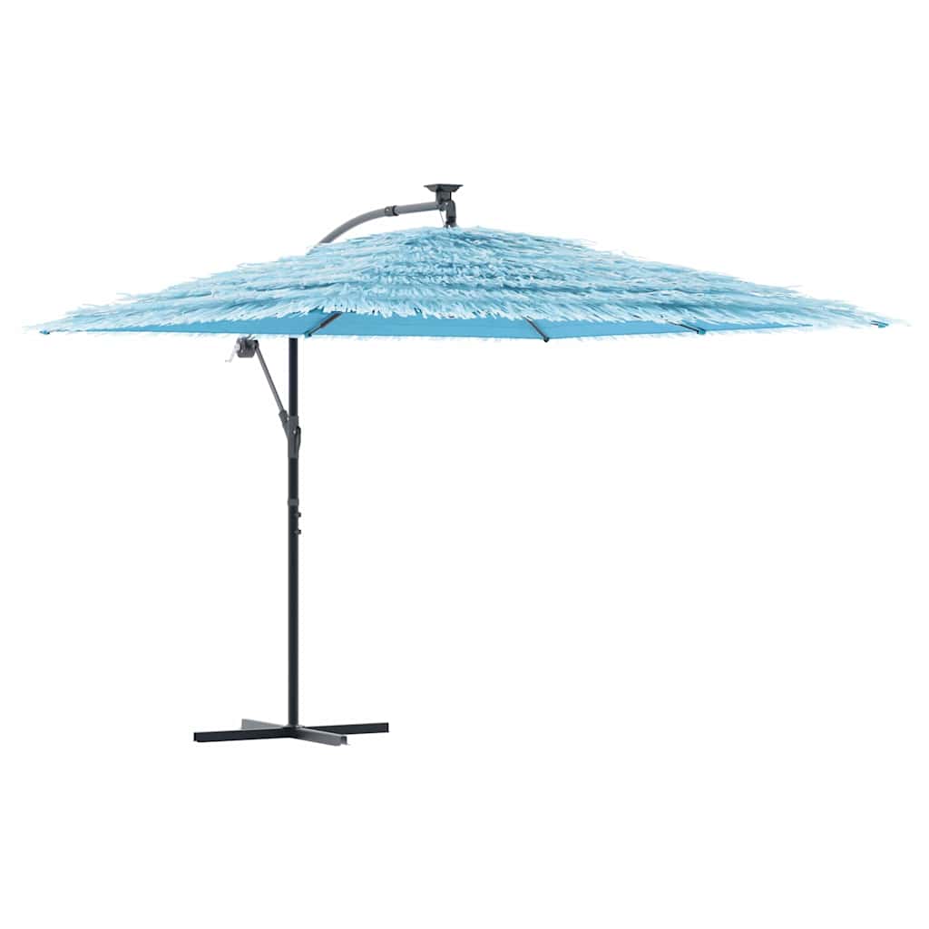VidaXL - Sonnenschirm mit Stahlstange 290x290x238 cm Blau