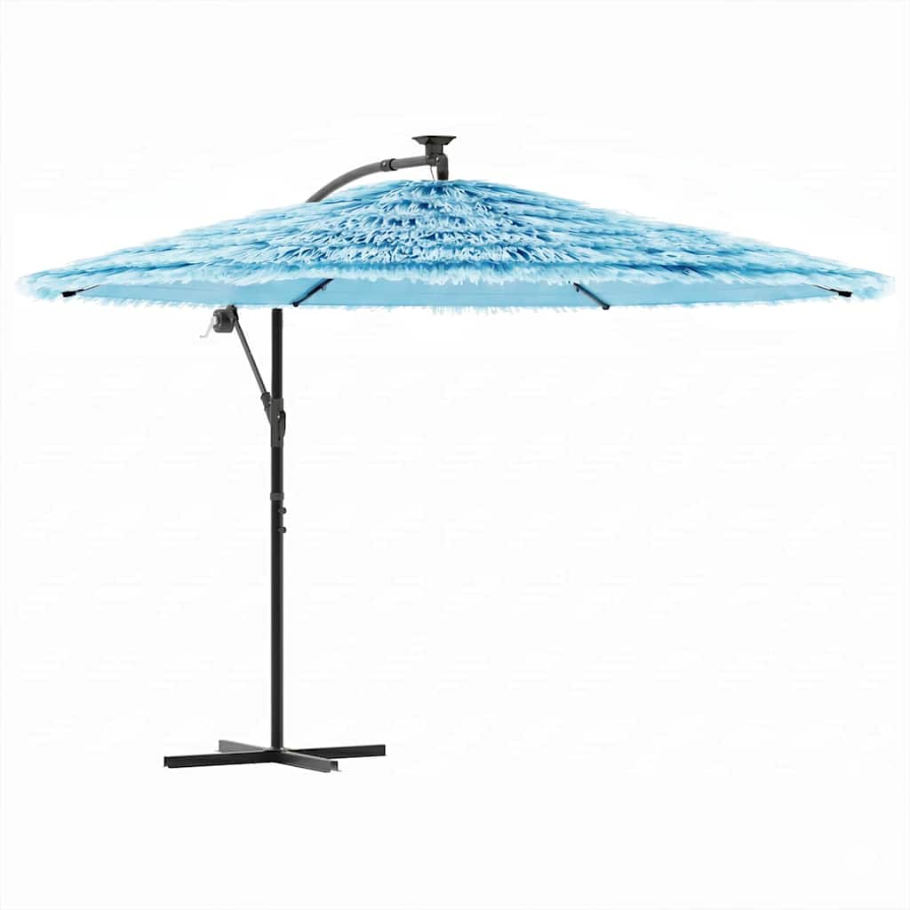 VidaXL - Sonnenschirm mit Stahlstange 290x290x238 cm Blau