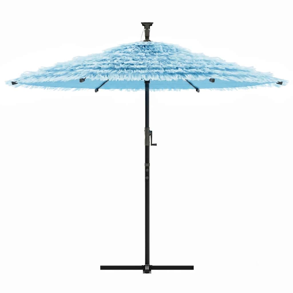 VidaXL - Sonnenschirm mit Stahlstange 290x290x238 cm Blau