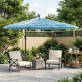 VidaXL - Sonnenschirm mit Stahlstange 290x290x238 cm Blau