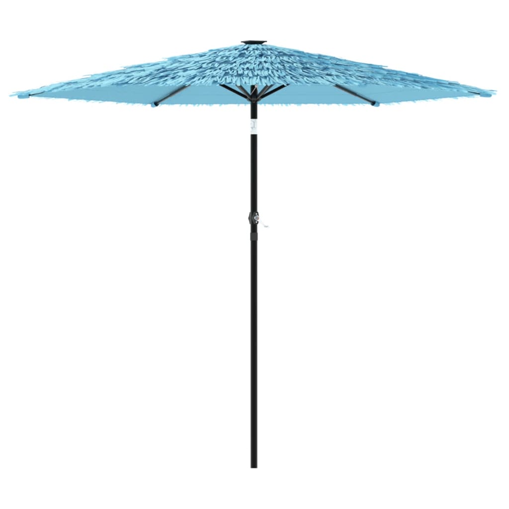 VIDAXL - Sonnenschirm mit Stahlpol 223x223x213 cm Blau