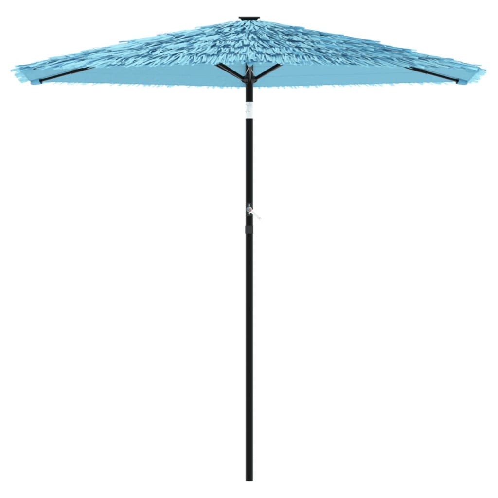 VIDAXL - Sonnenschirm mit Stahlpol 223x223x213 cm Blau