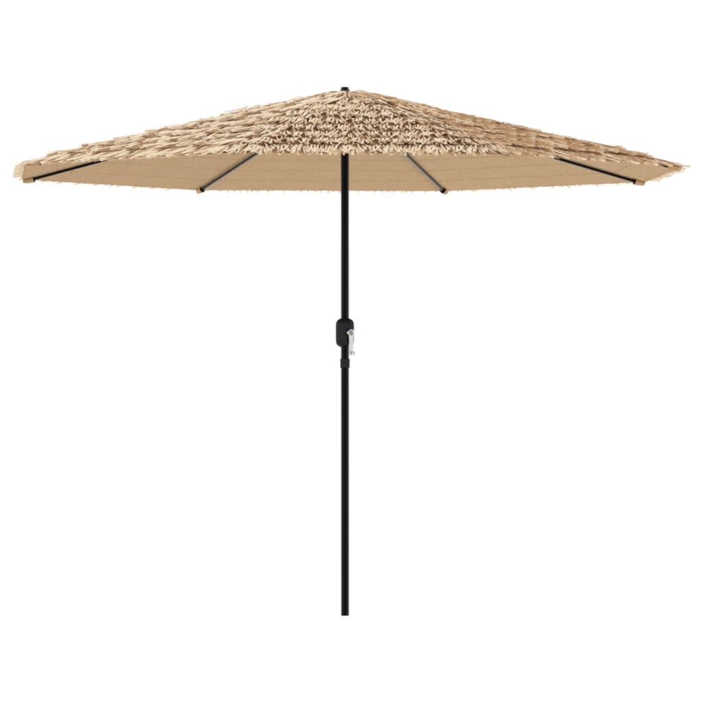 VIDAXL - Sonnenschirm mit Stahlpol 388x388x248 cm Braun