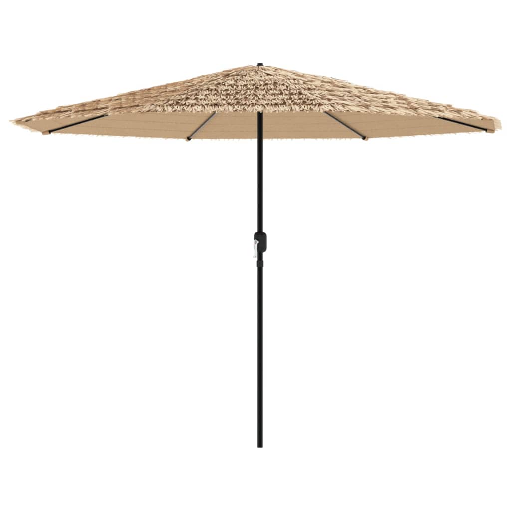 VIDAXL - Sonnenschirm mit Stahlpol 388x388x248 cm Braun