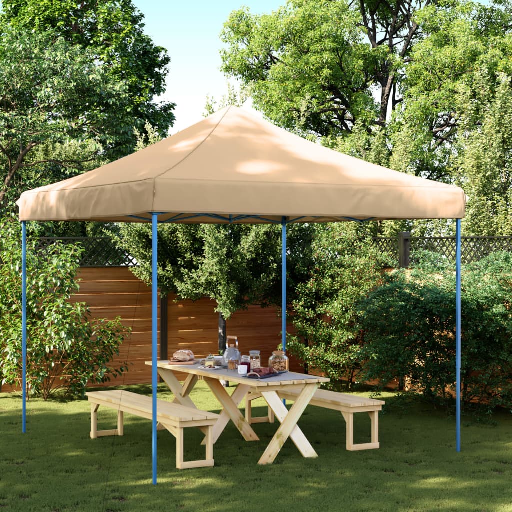 VidaXL Partyzelt faltbares Popup 292x292x315 cm Beige