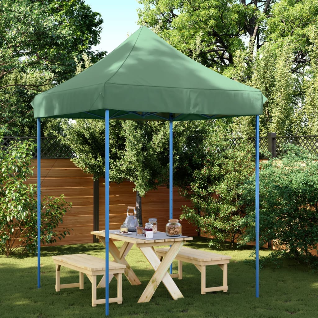 Vidaxl Partyzelt faltbar Popup 200x200x306 cm Grün
