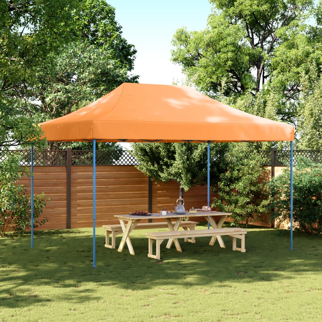Vidaxl Partyzelt faltbares Popup 410x279x315 cm Orange