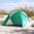 VidaXL Strandzelt für 2 Personen, Pop-Up, wasserdicht, Meeresgrün