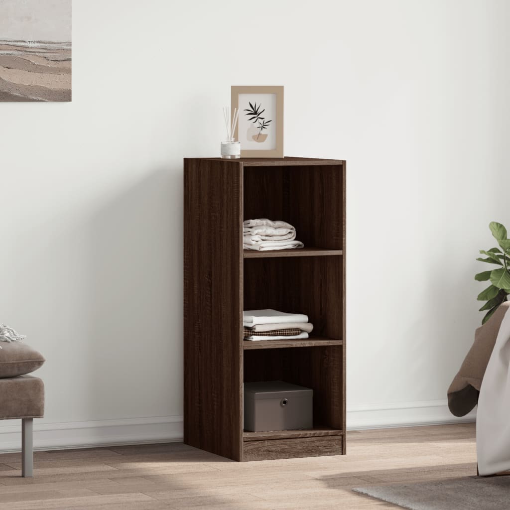 VIDAXL -Kleiderschrank 48x41x102 cm praktisch Holzbraune -Eichefarbe