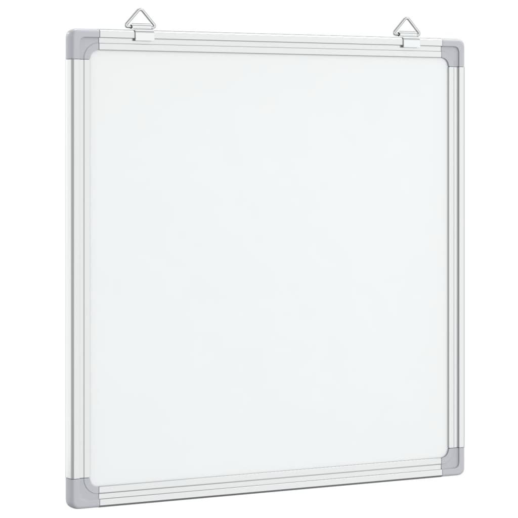 VidaXL Whiteboard, magnetisch, 40 x 40 x 1,7 cm, Aluminium