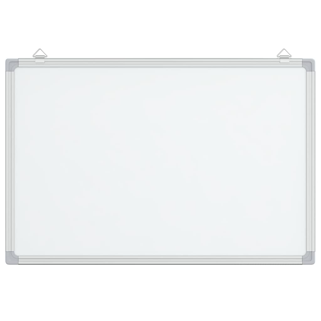 VidaXL Whiteboard, magnetisch, 60 x 40 x 1,7 cm, Aluminium