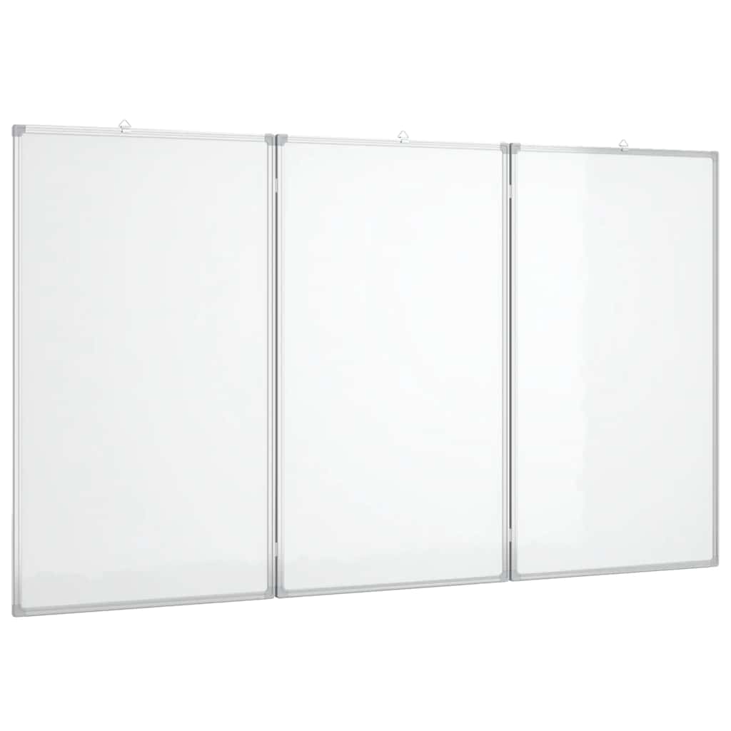 Vidaxl whiteboard magnetisch inklapbaar 120x80x1,7 cm aluminium