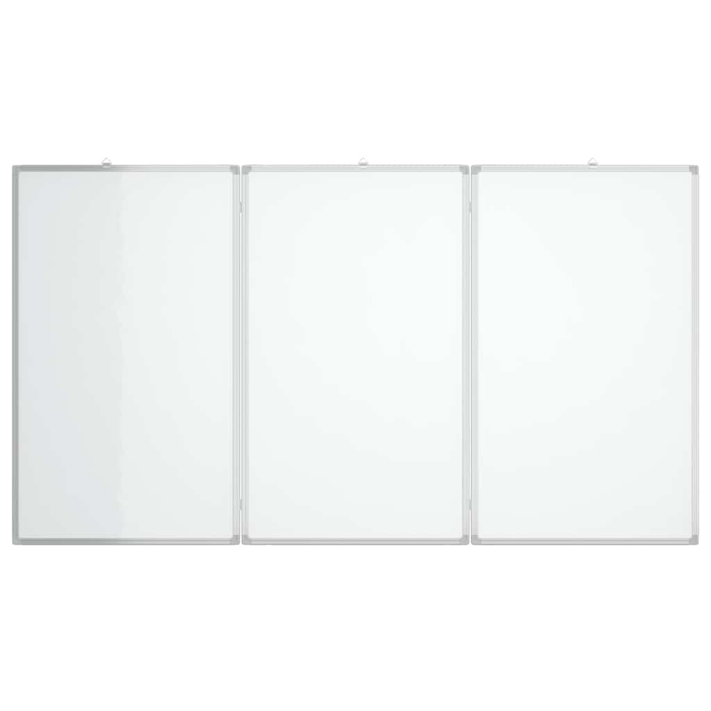 Vidaxl whiteboard magnetisch inklapbaar 120x80x1,7 cm aluminium