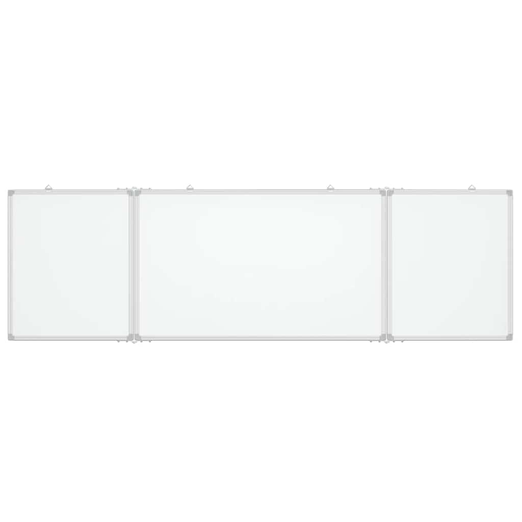 Vidaxl whiteboard magnetisch inklapbaar 160x60x1,7 cm aluminium