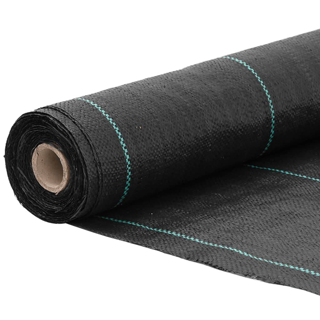 VidaXL Root-Gewebe 0,5 x 25 m Polypropylen schwarz