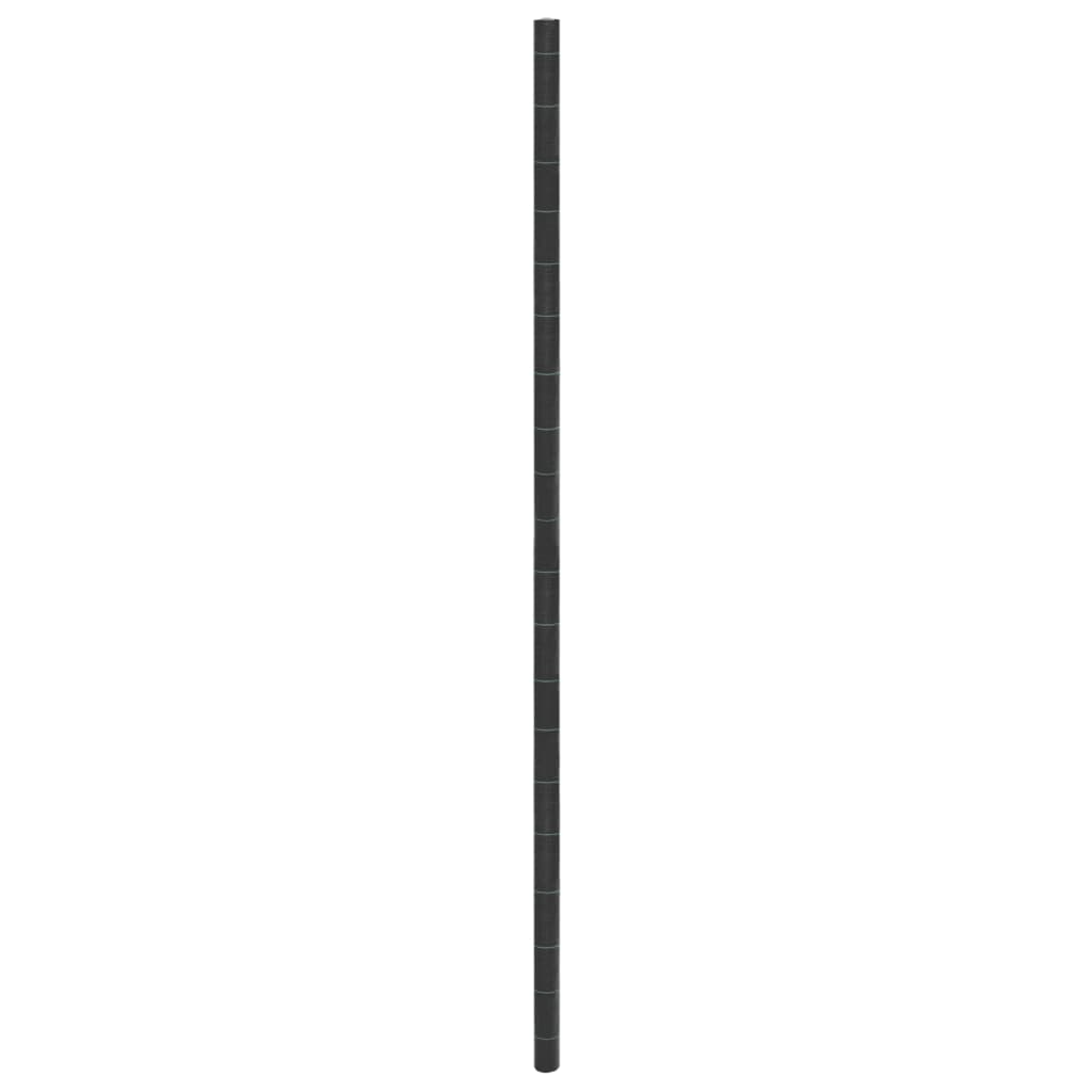 Vidaxxl -Karotten -Stoff 4x50 m Polypropen schwarz