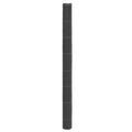 Vidaxxl -Karotten -Stoff 1,5x50 m Polypropen schwarz