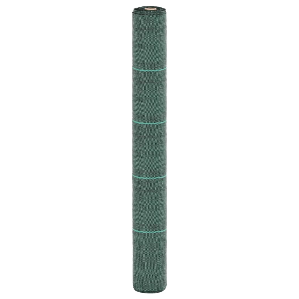 Vidaxxl -Karotten -Stoff 1x200 m Polypropengrün