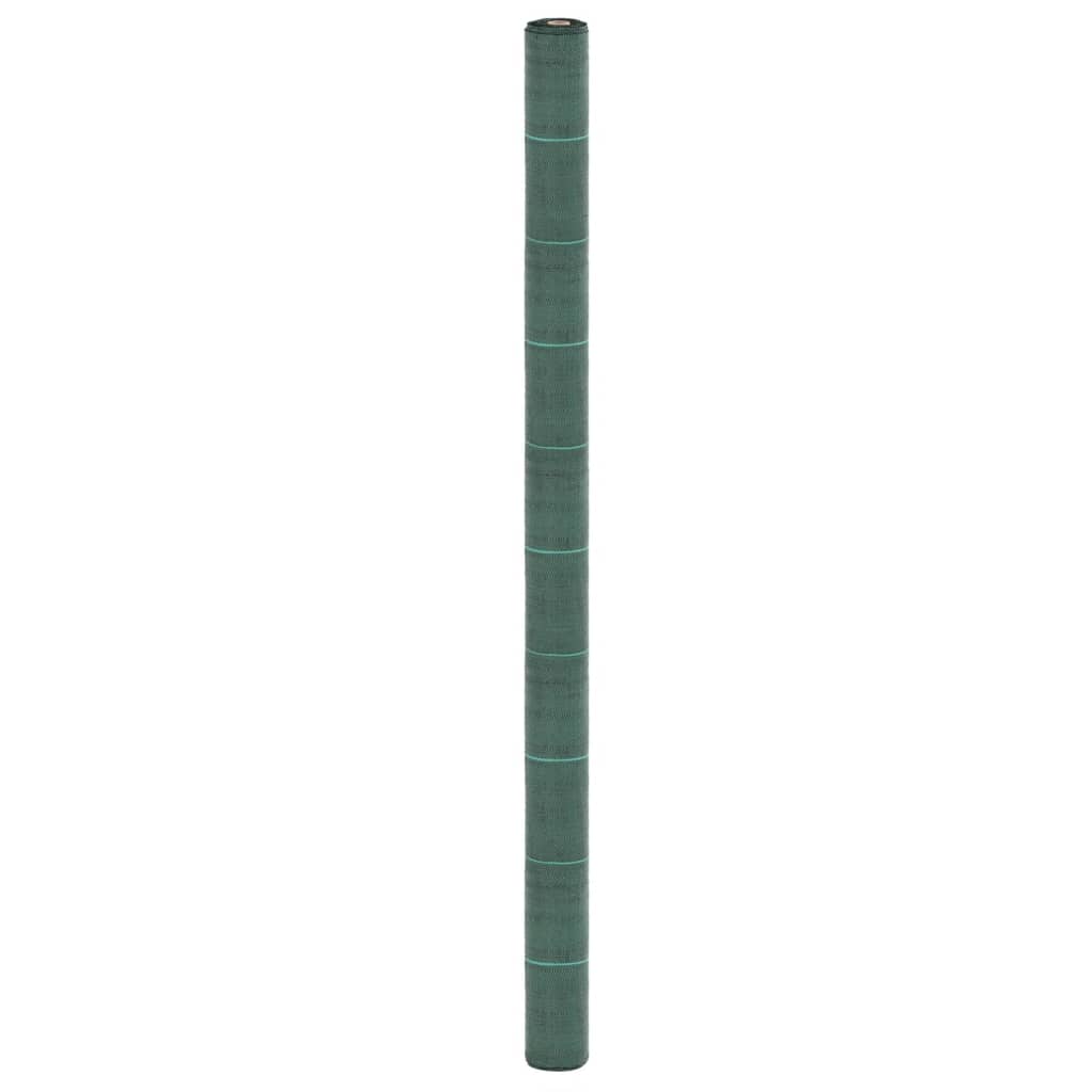 Vidaxxl -Karotten -Stoff 2x100 m Polypropengrün