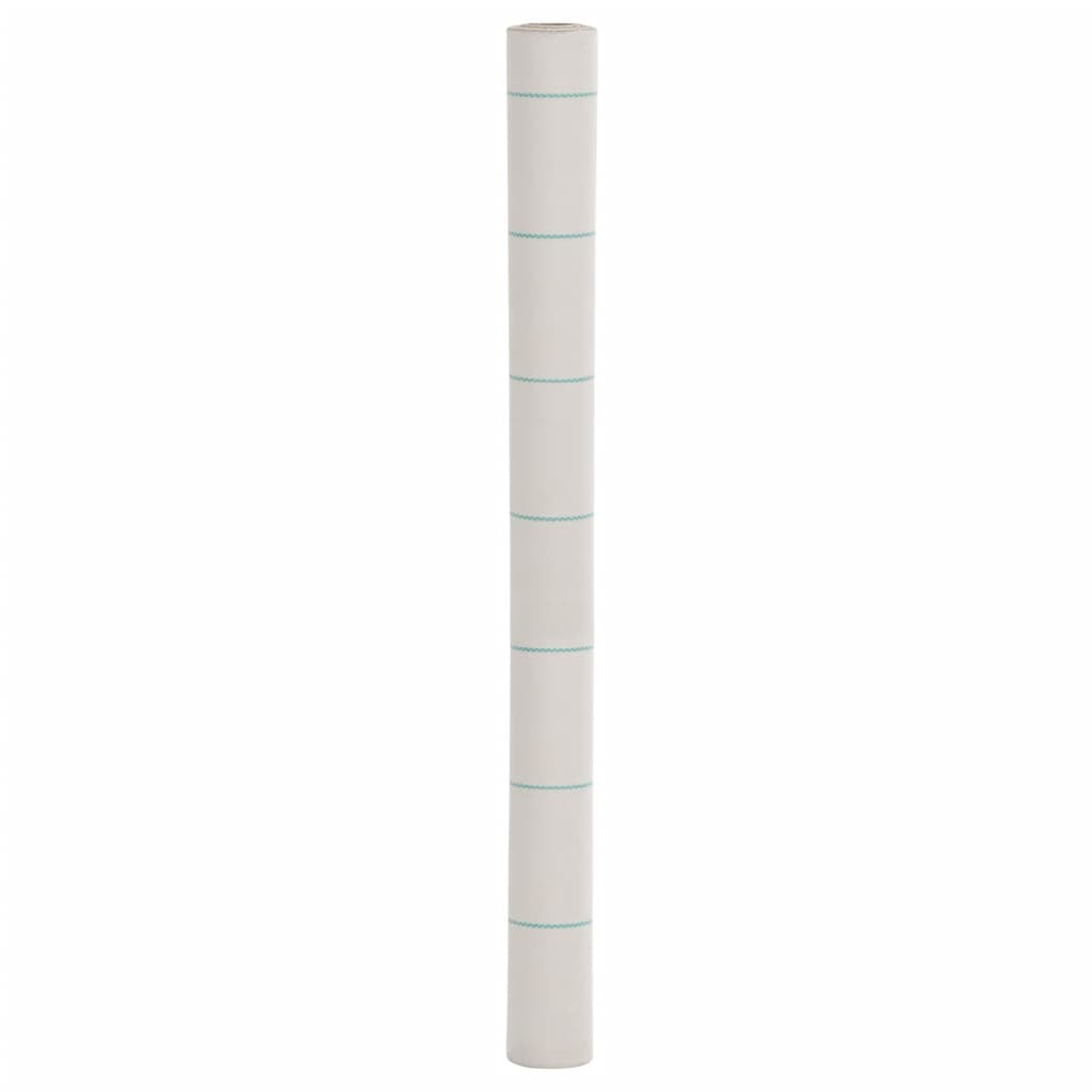 Vidaxxl -Karotten -Stoff 1,5x50 m Polypropylen weiß