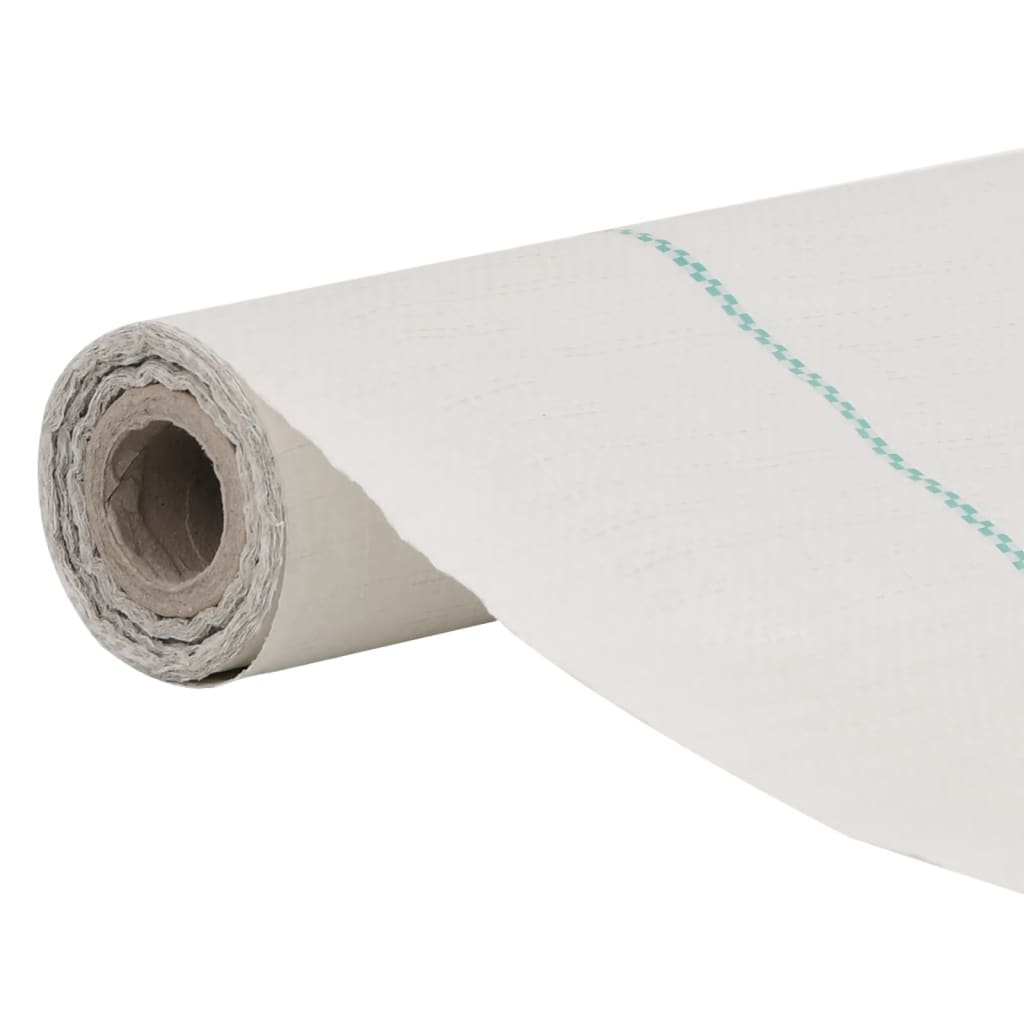 Vidaxxl -Karotten -Stoff 2x150 m Polypropylen weiß