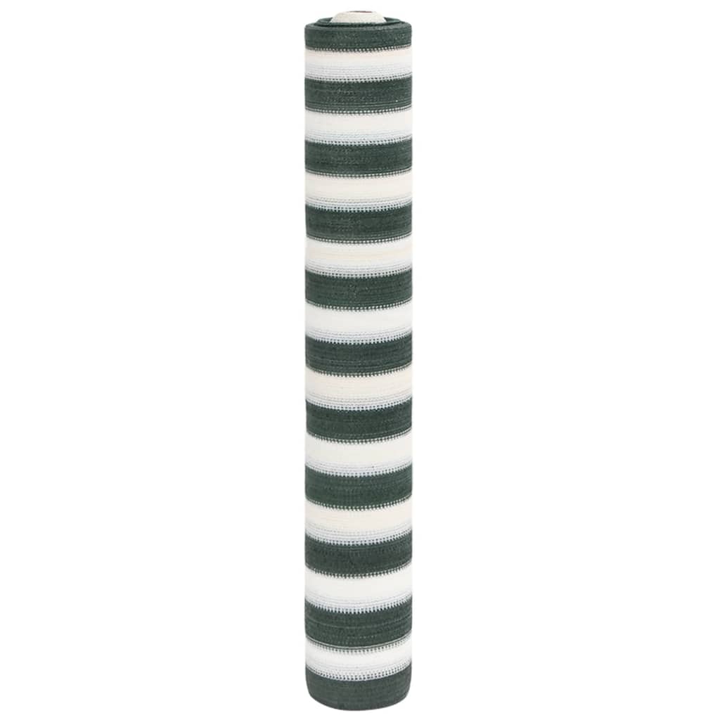 VidaXL Sichtschutznetz 150 g/m² 1,5 x 10 m HDPE grün und weiß