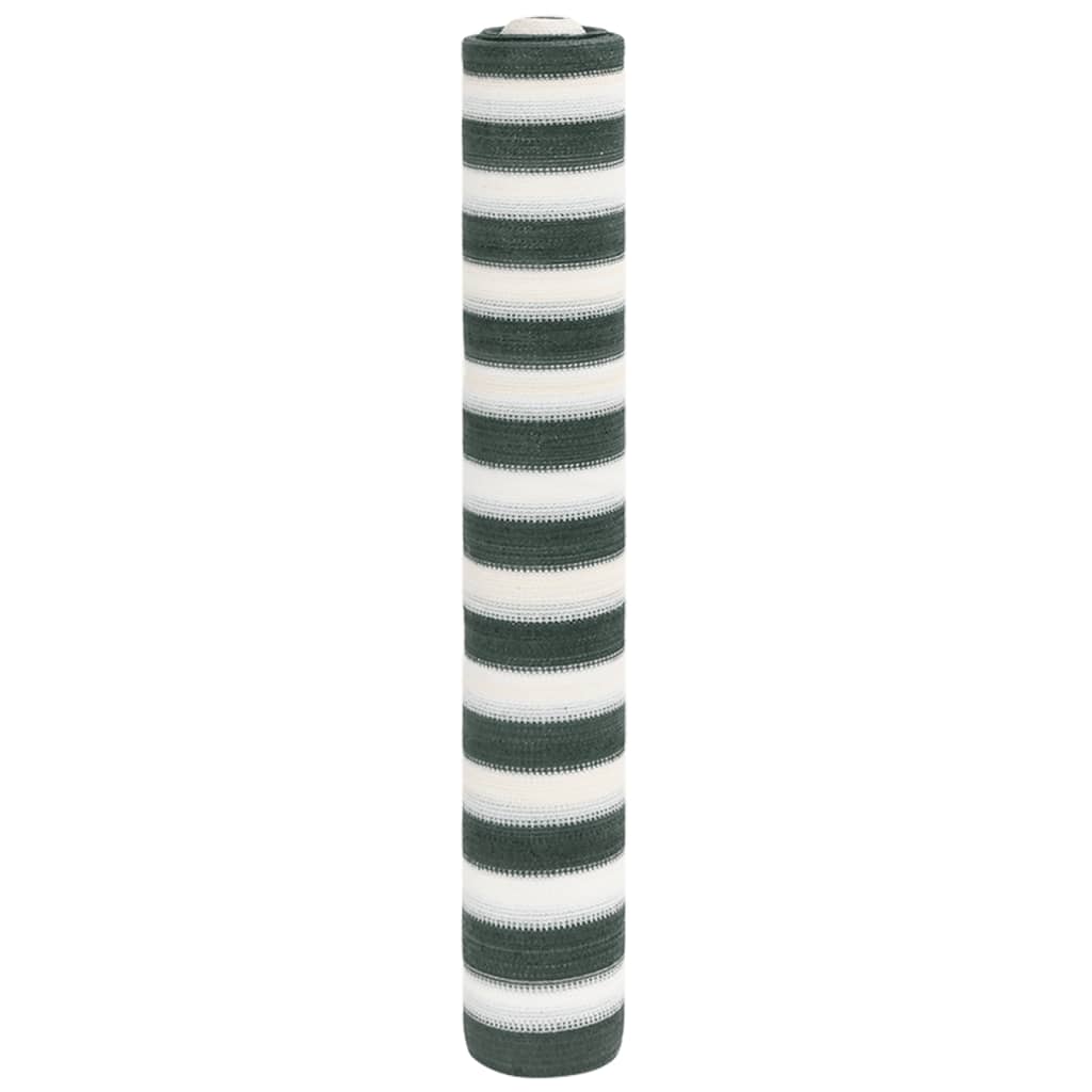 Vidaxxl PrivacyNet 150 g/m² 2x25 m HDPE grün und weiß