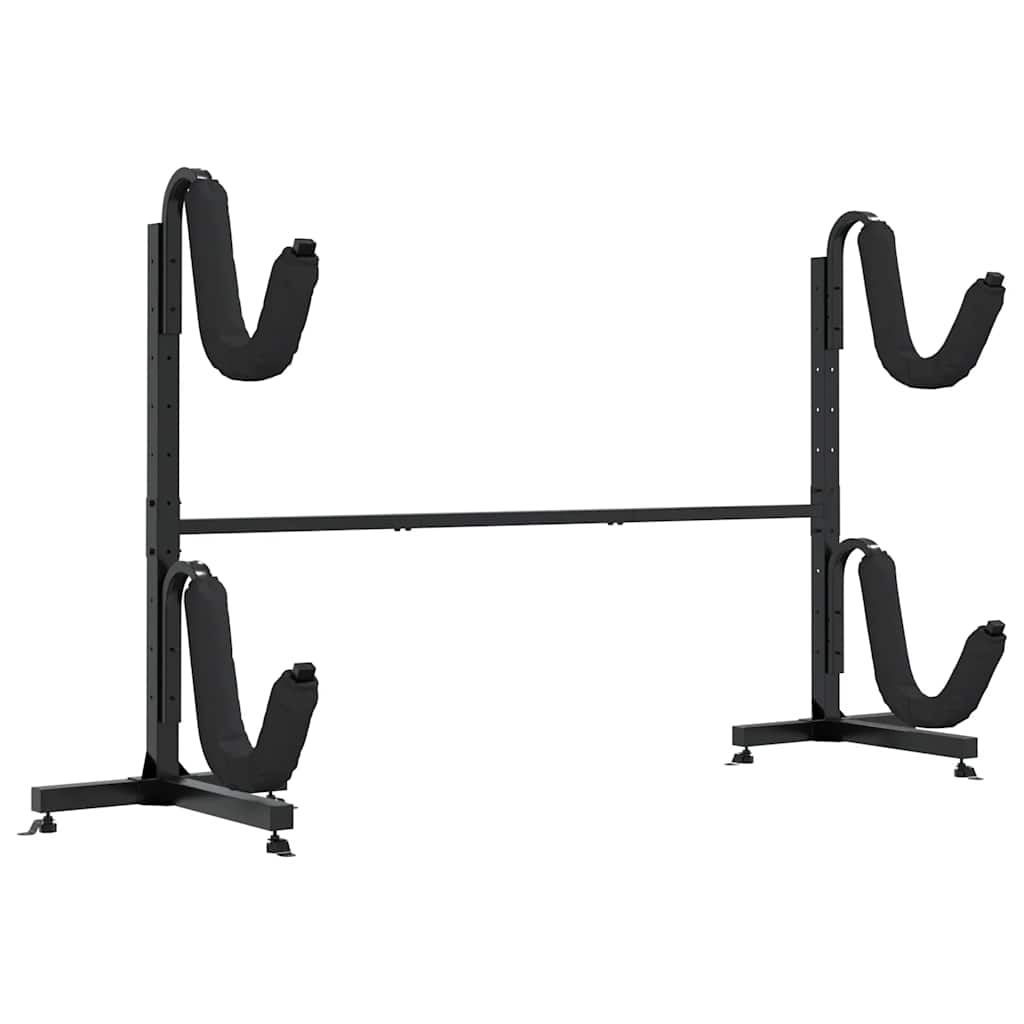 Vidaxl opbergrek voor 2 kajaks 250x57x127,5 cm staal