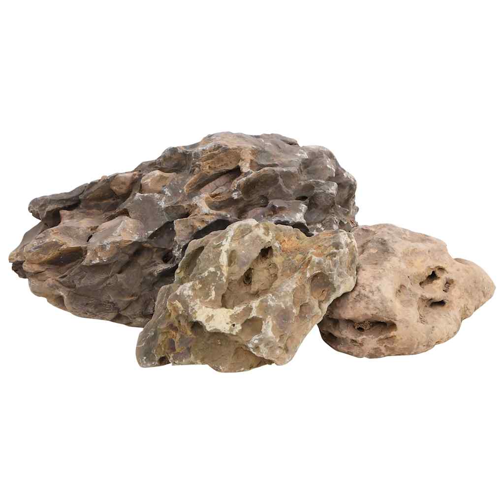 VidaXL Drachensteine ​​25 kg 10-40 cm grau
