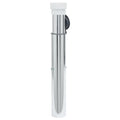 VidaXL Bodeneinbau-Sonnenschirmständer für 40-50 mm Stangen, Aluminium, Silber