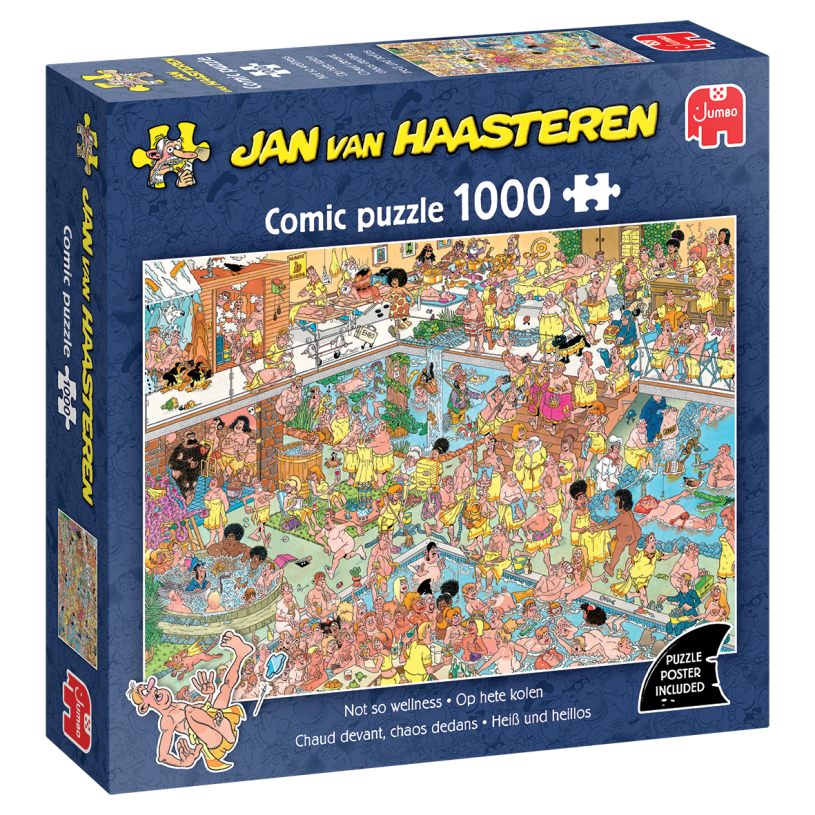 Jumbo puzzel 1000 st. jvh op hete kolen
