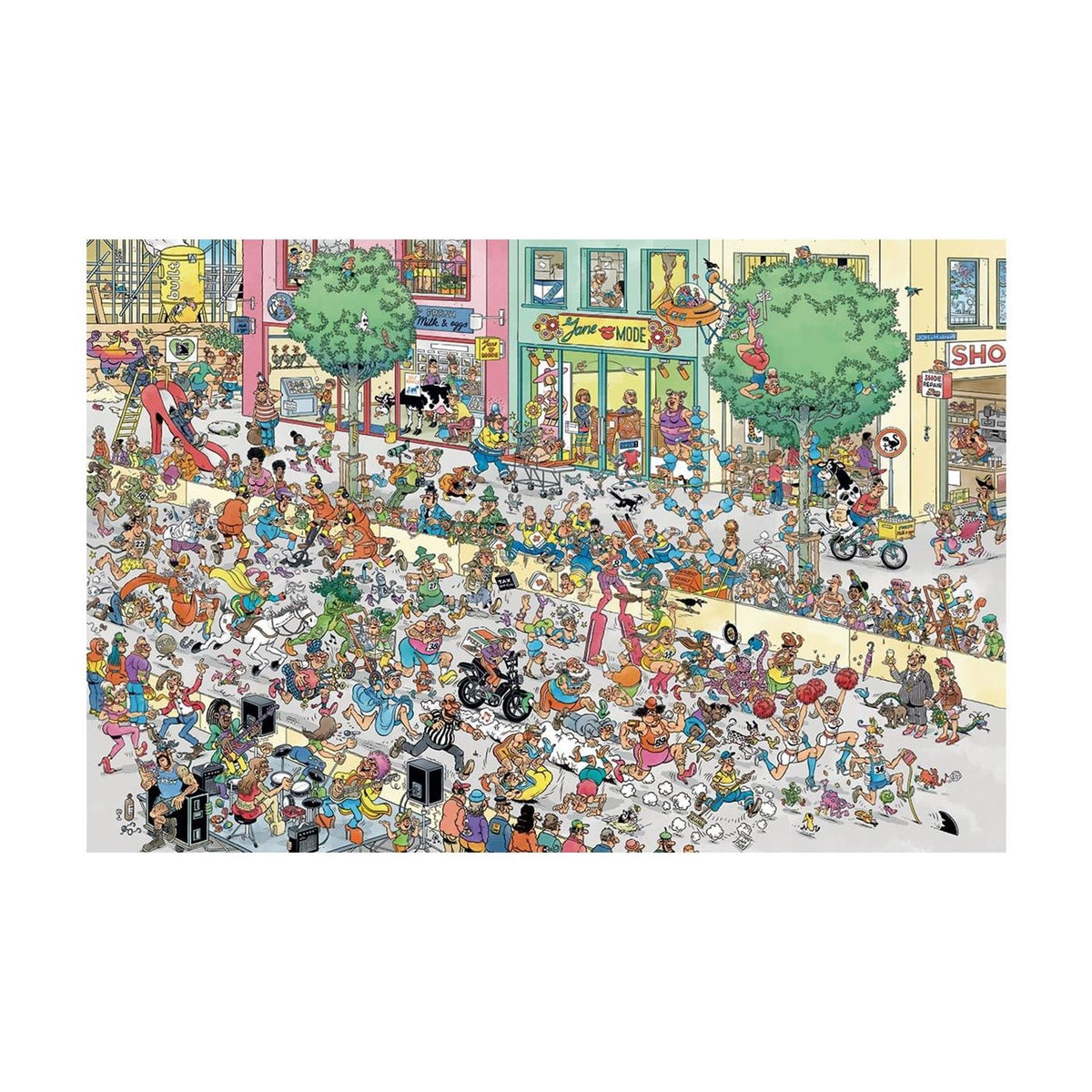 Jumbo puzzel 1500 stukjes jvh een naaldhak te hoog