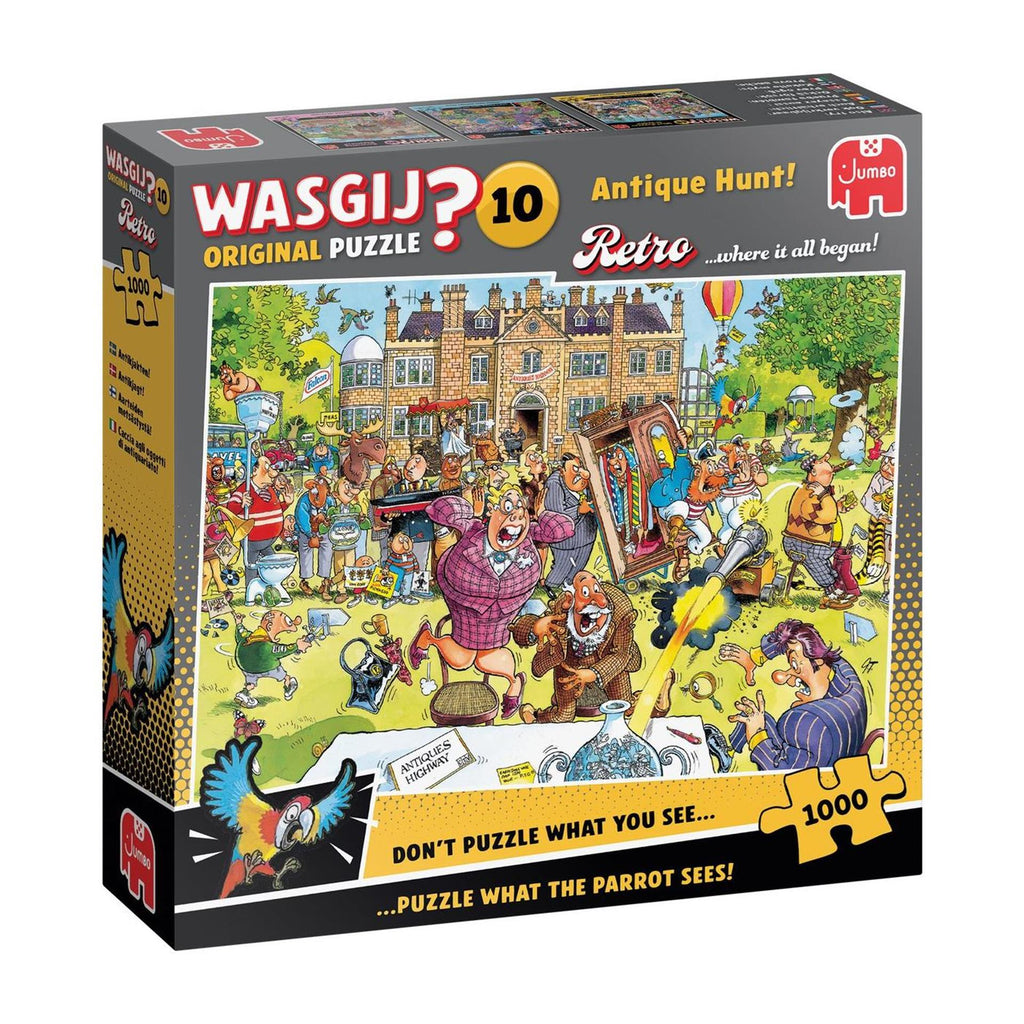 Jumbo wasgij retro original 10 antiekjacht!