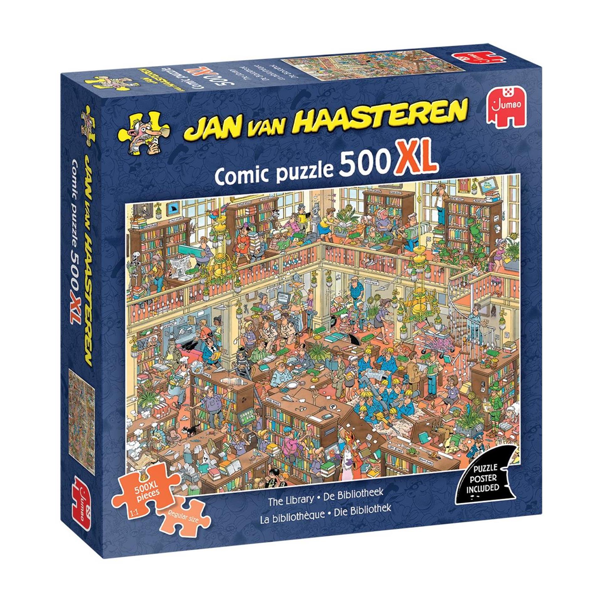 Jumbo jvh de bibliotheek 500 xl stukjes