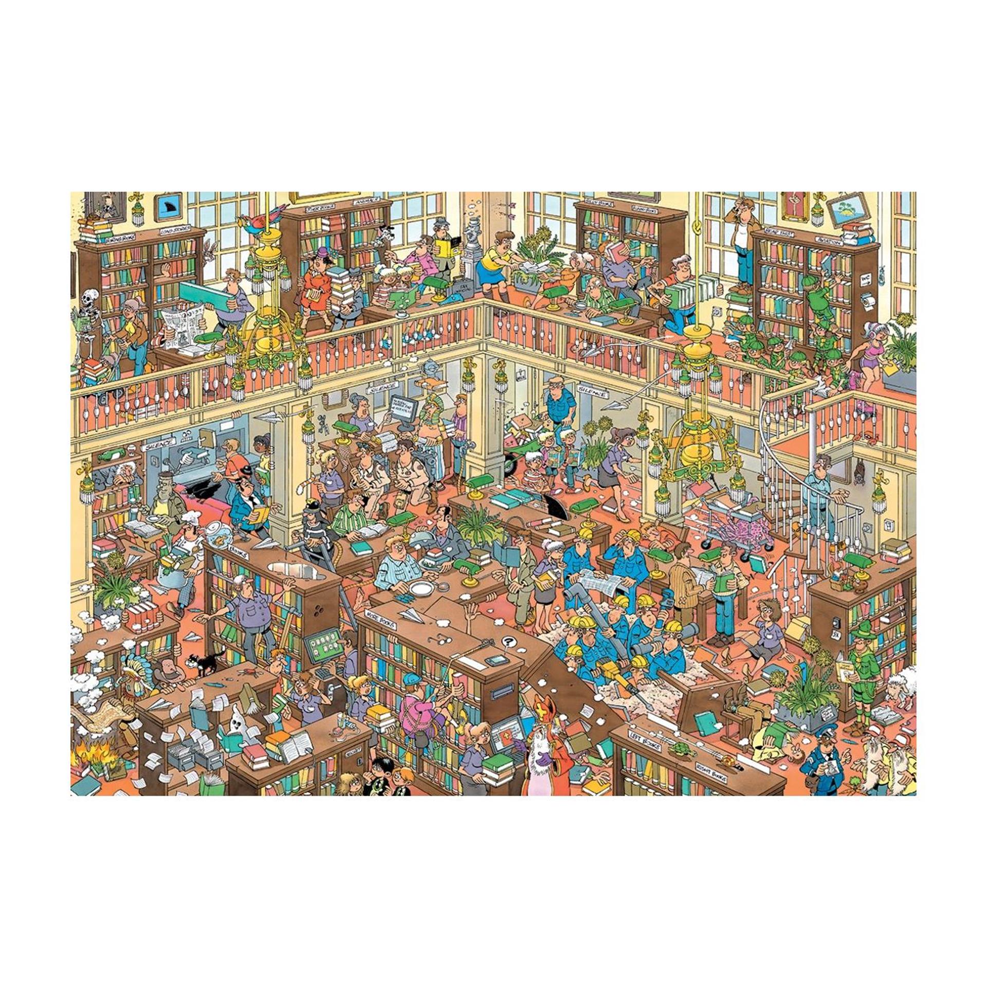 Jumbo jvh de bibliotheek 500 xl stukjes