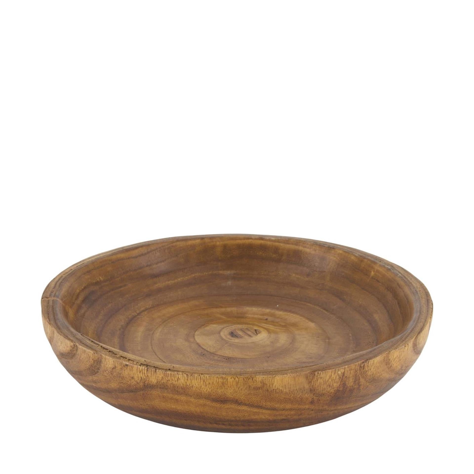 Dijk natural collections schaal rond hout ø35x7cm