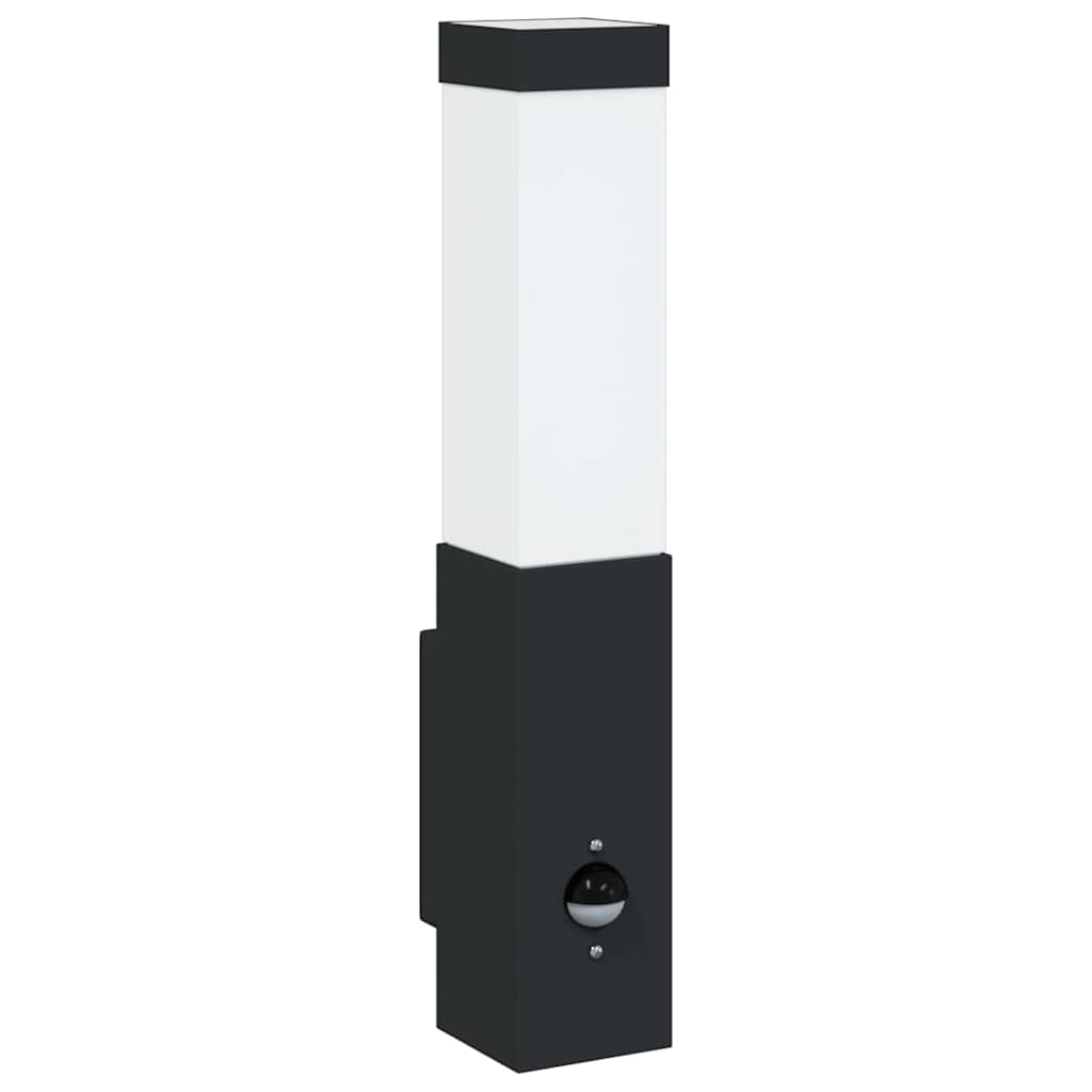 Vidaxl buiten wandlamp zwart 10.5 x 6 x 33 cm