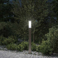 Vidaxl bolderverlichting 80 cm rvs ip44